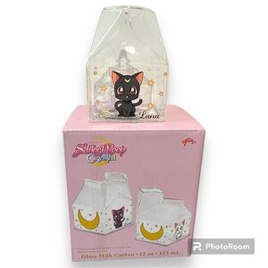 Pretty Guardians Sailor Moon Luna and Artemis Milk Carton